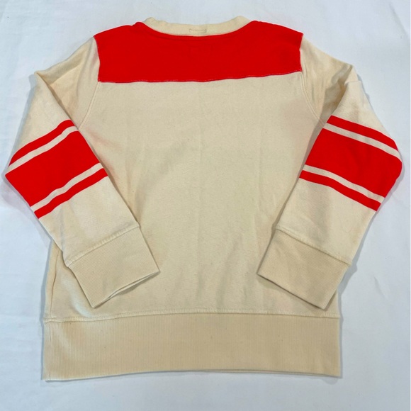 MOTHER | 1/2 and 1/2 Koozie Sweatshirt | Strawberry | Small - Picture 3 of 8